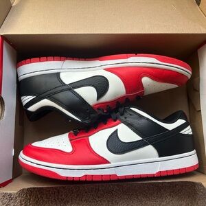 Nike Dunk Low EMB NBA 75th Anniversary Chicago Mens Size 11